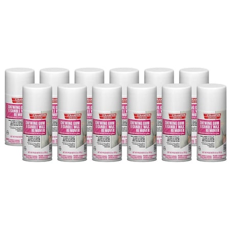 Chase Products Champion Sprayon Chewing Gum & Candle Wax Remover net 5.5 oz., 12PK 5165